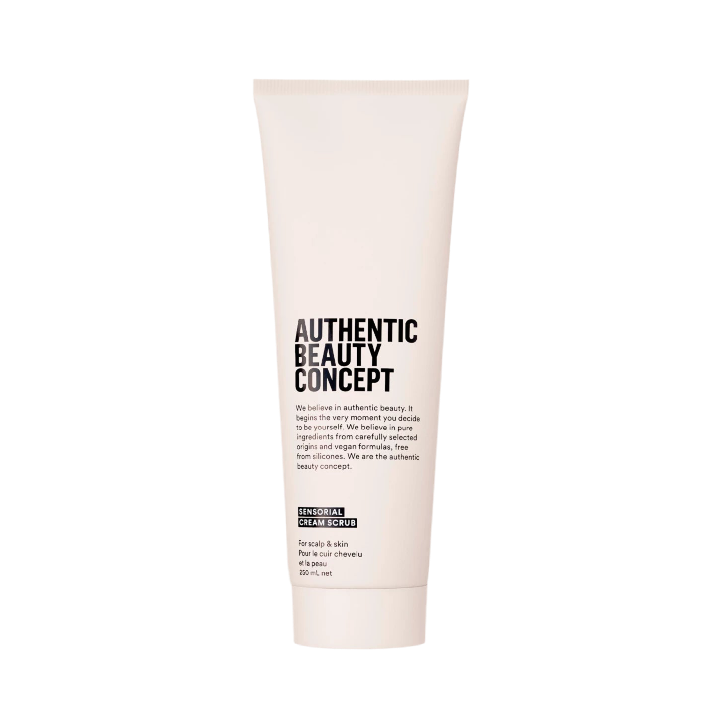 Exfoliant crémeux doux pour le cuir chevelu, le visage et le corps Authentic Beauty Concept 250ML
