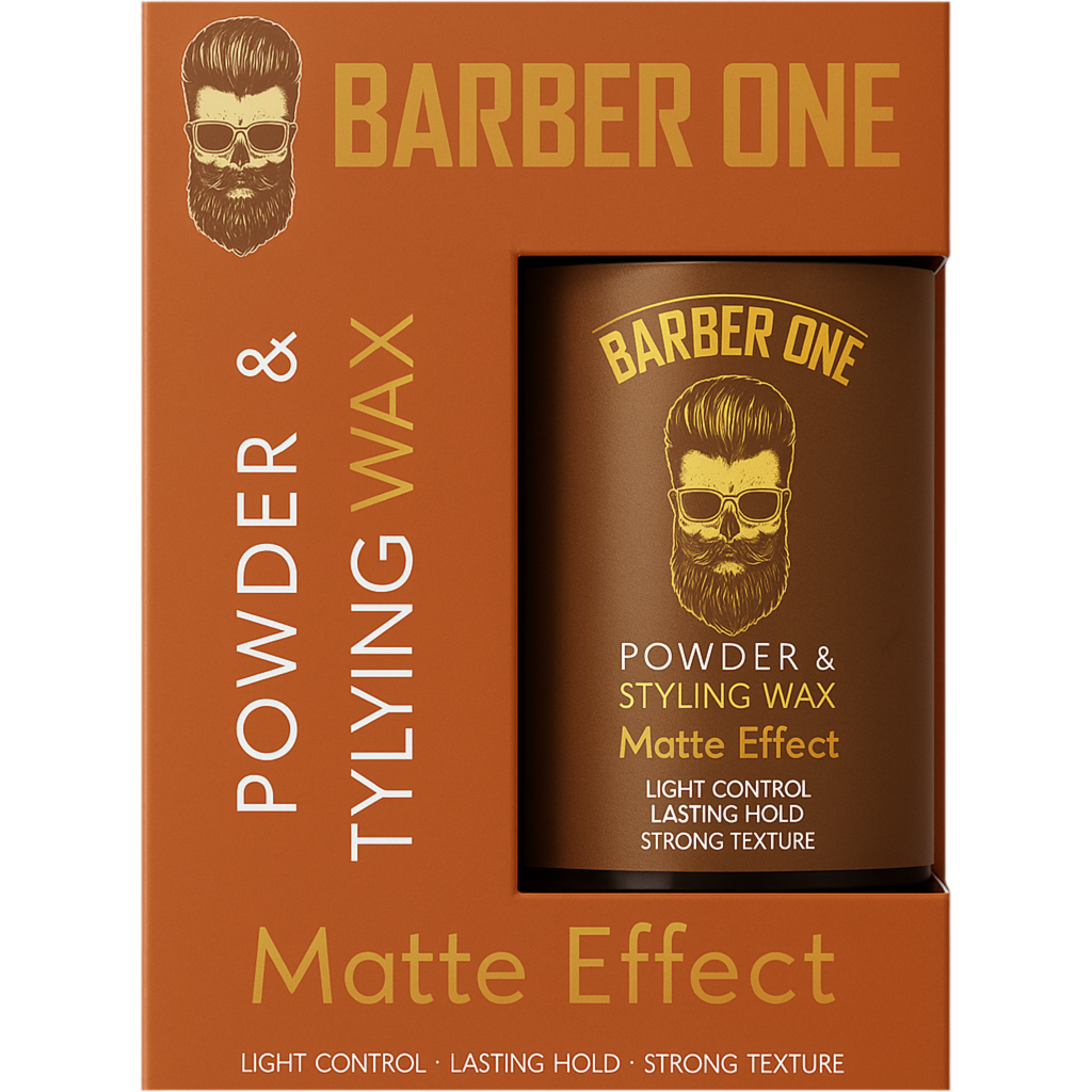 BARBER ONE POWDER & STYLING WAX