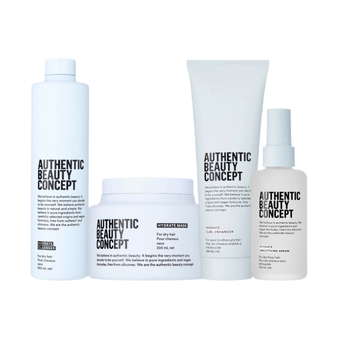 Gamme cheveux bouclés Authentic Beauty Concept