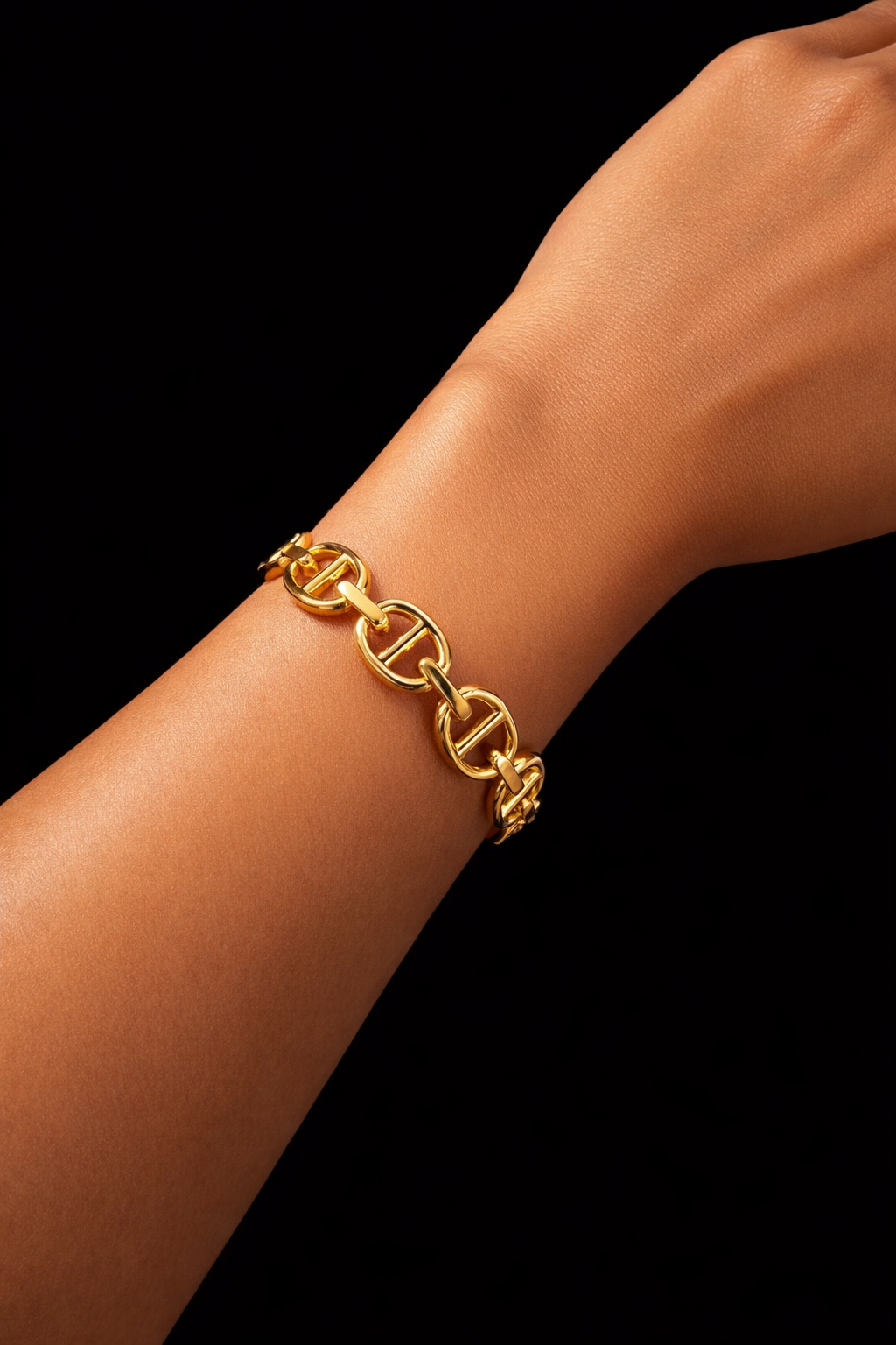 Bracelet nathanya doré