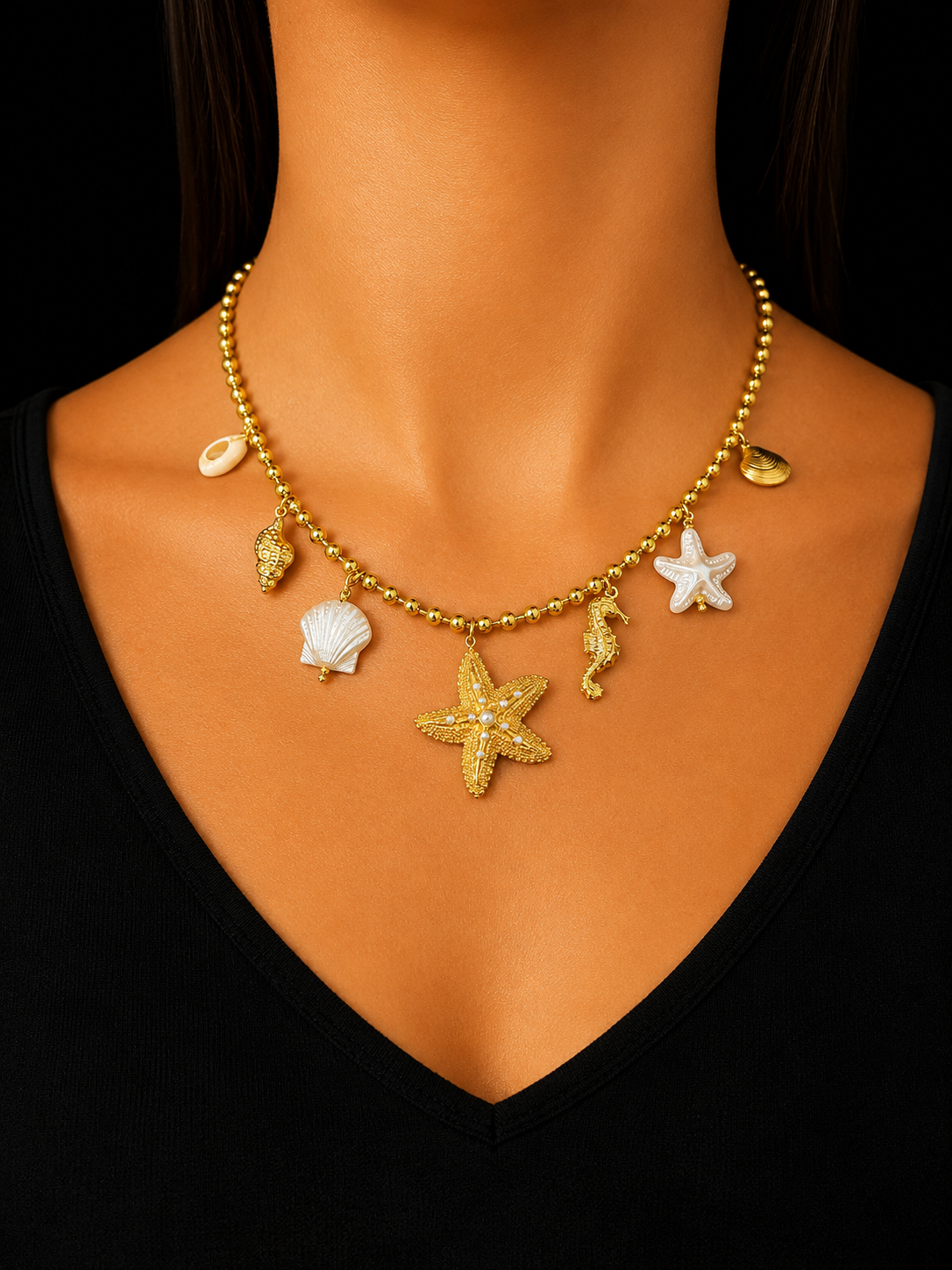 Collier Léa (doré)