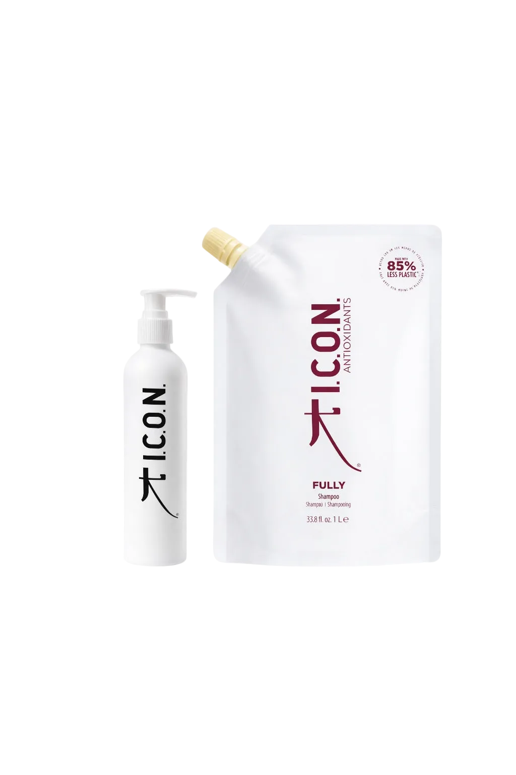 Icon shampoing fully 1L + recharge