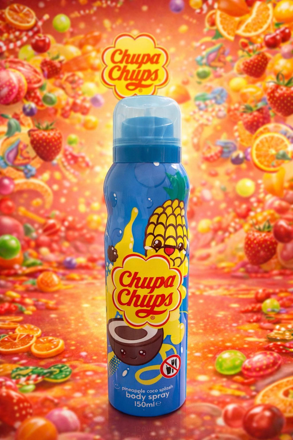 Déodorant Chupa Chups Pineapple Coco Splash – 150 ml
