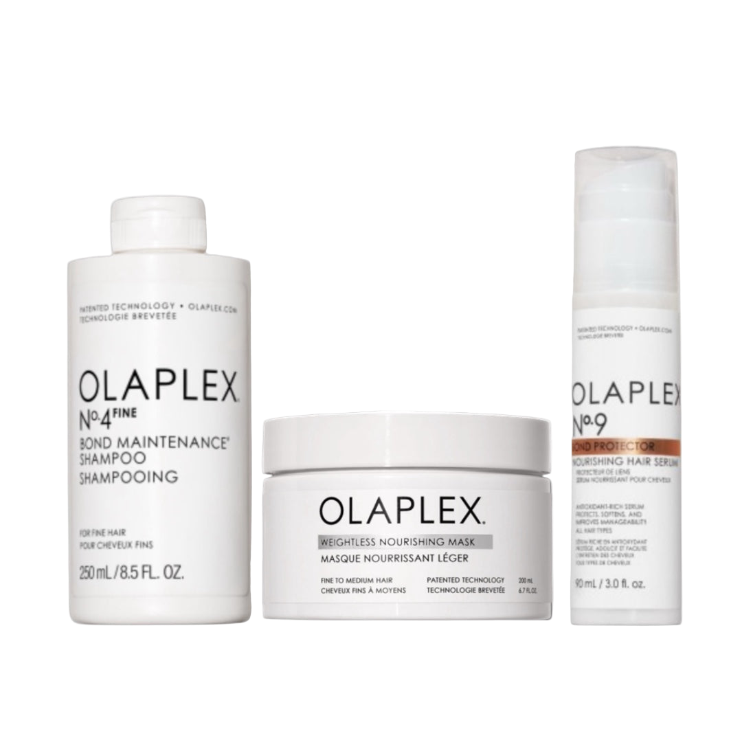 Routine olaplex intense cheveux fin