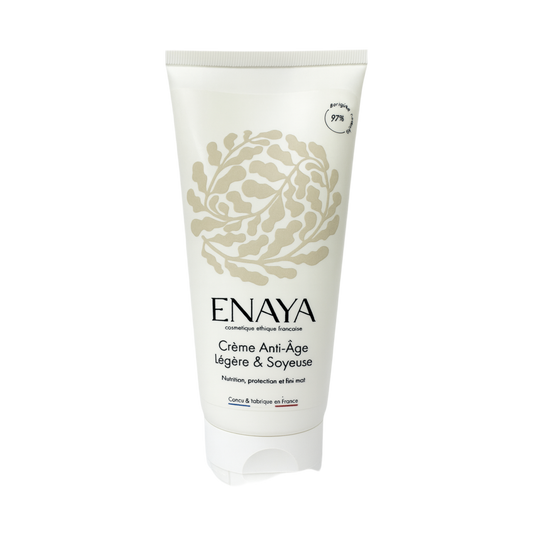 Crème visage anti-âge légère & soyeuse ENAYA