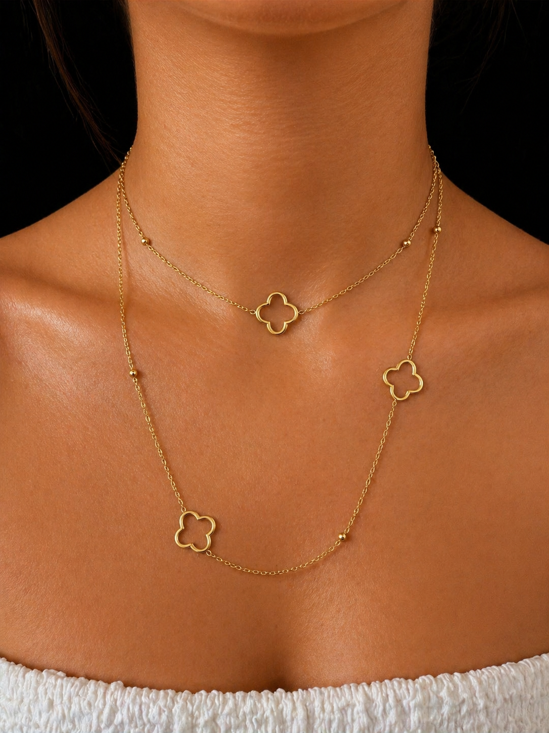 Collier Aya (dorer )