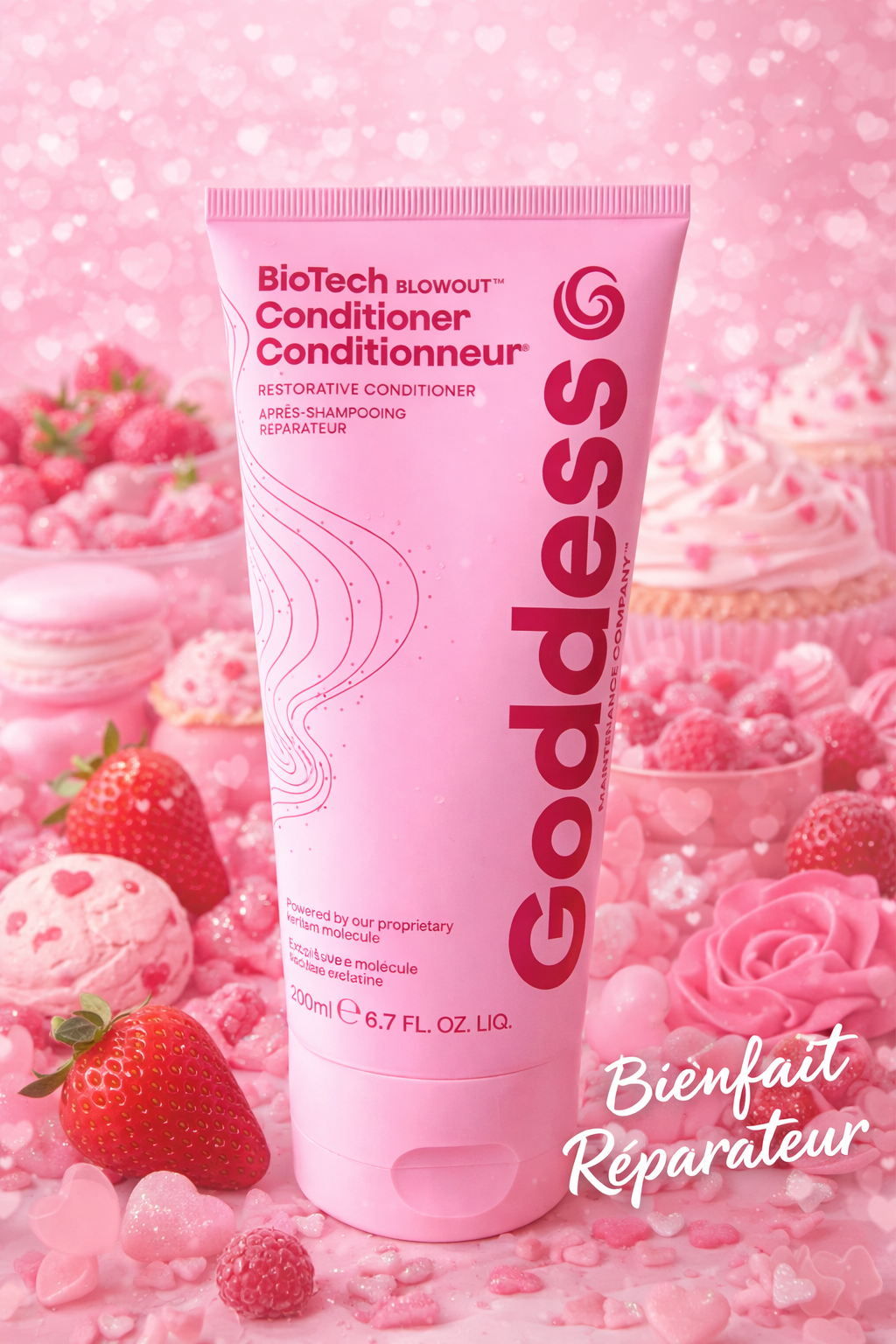 Goddess Biotech Blowout après-shampoing réparateur