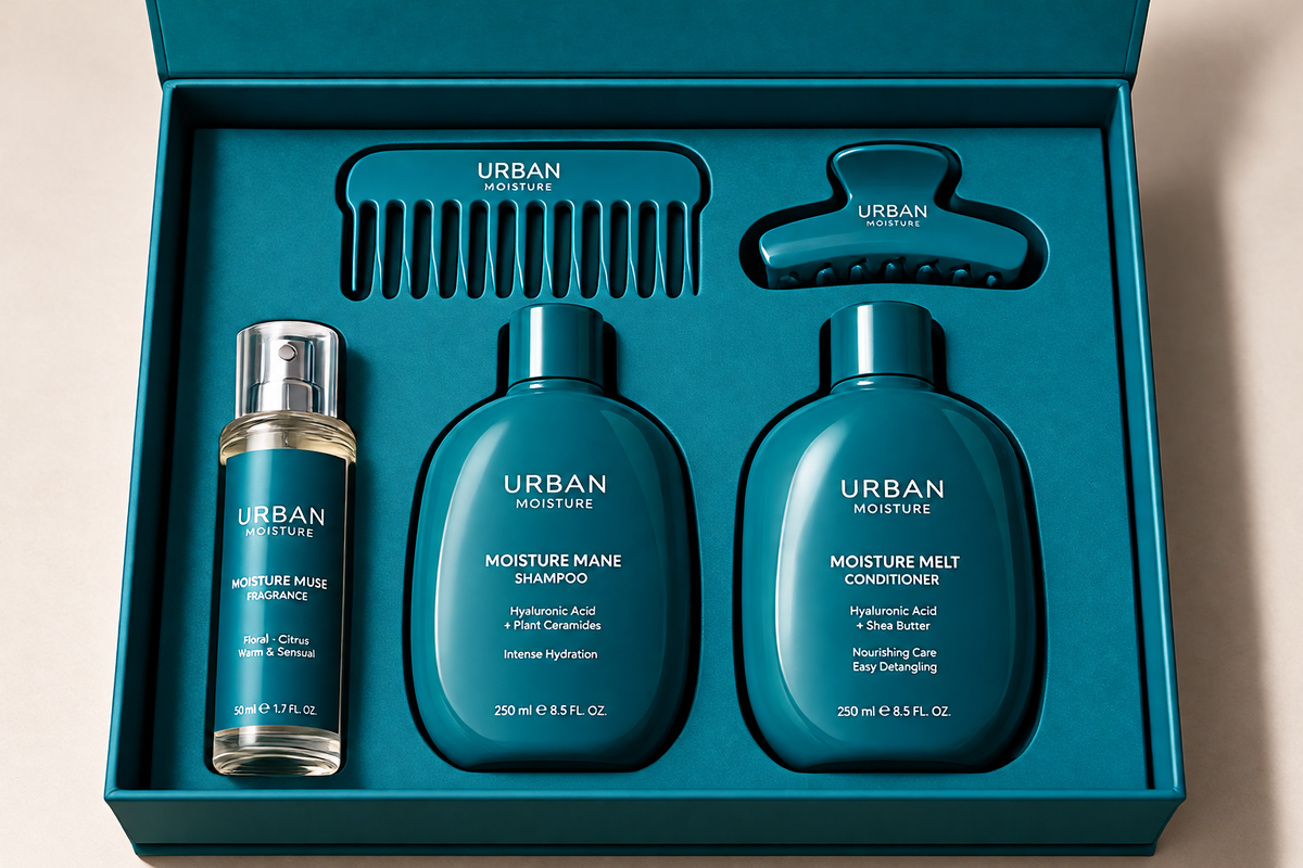 Coffret Urban Alchemy Moisture Set – Hydratation Intense Édition limitée ✨ Disponible en précommande dès maintenant. Expédition à partir du 15 octobre. Quantités limitées.