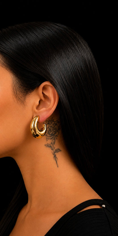 Boucles d’oreille jolina (doré)