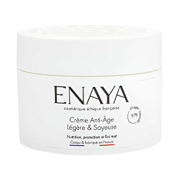 Crème visage anti-âge légère & soyeuse ENAYA