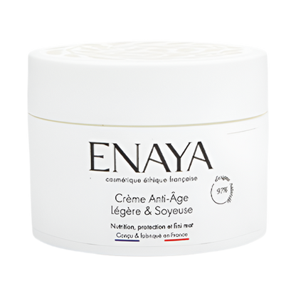 Crème visage anti-âge légère & soyeuse ENAYA
