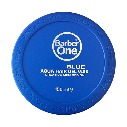 BARBER ONE BLUE AQUA HAIR GEL WAX – 150ML
