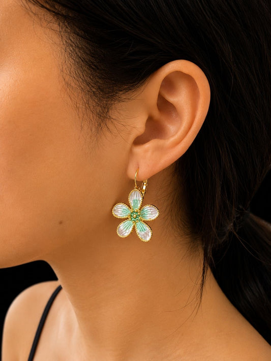 Boucle d oreille Mathilde doré