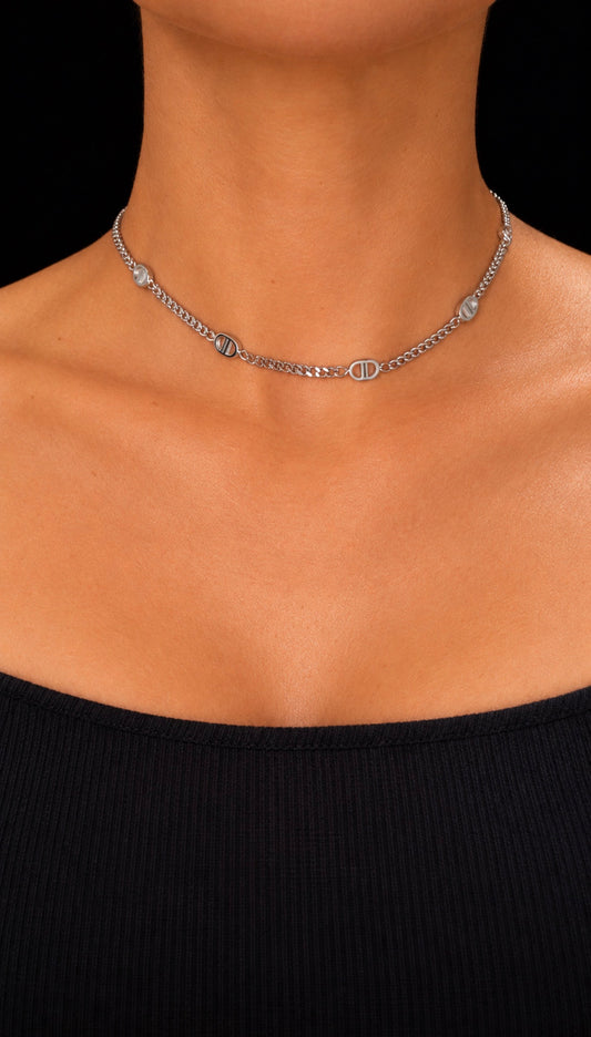 Collier inés (argenté)