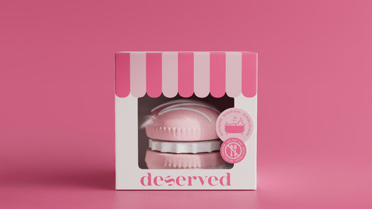 Deserved Boule de bain Raspberry Vanilla Macaron 100 g