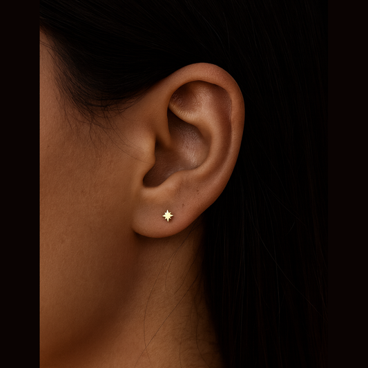 Boucle d oreille Mathilde doré