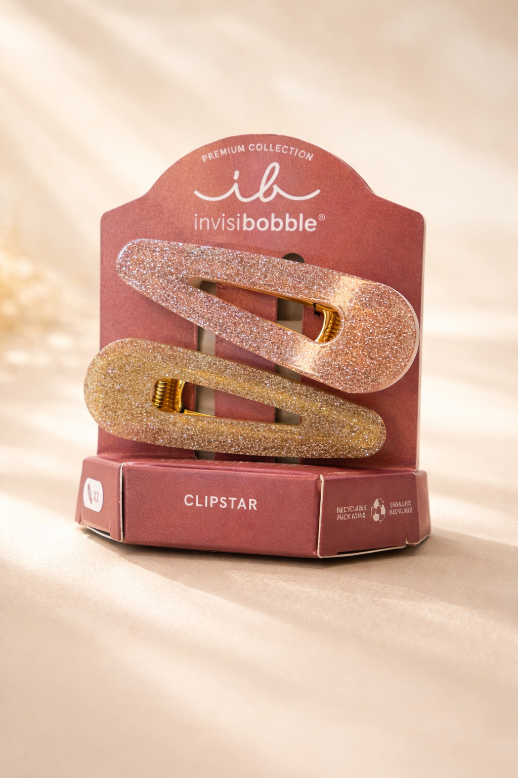 Invisibobble Clipstar Premium simply Pinktastic 2PC