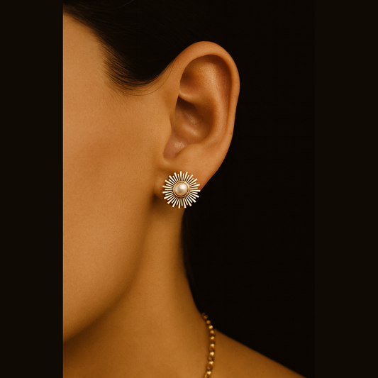 Boucle d’oreille solaria (doré)