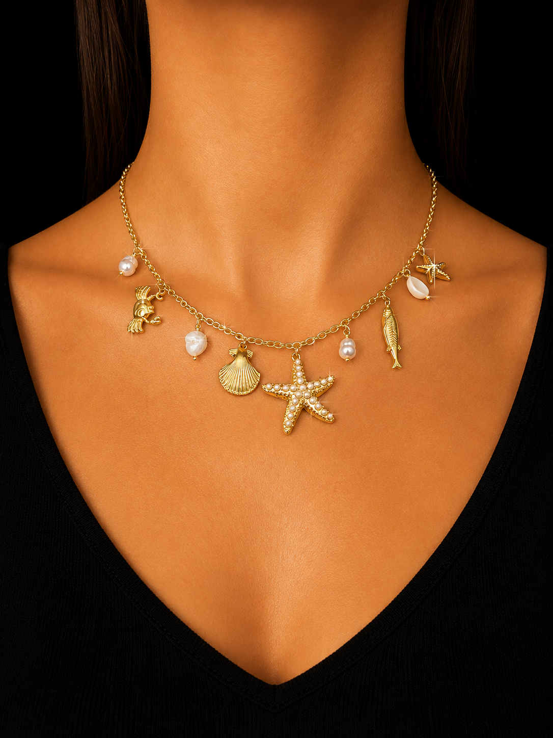 Collier Amaya (doré)