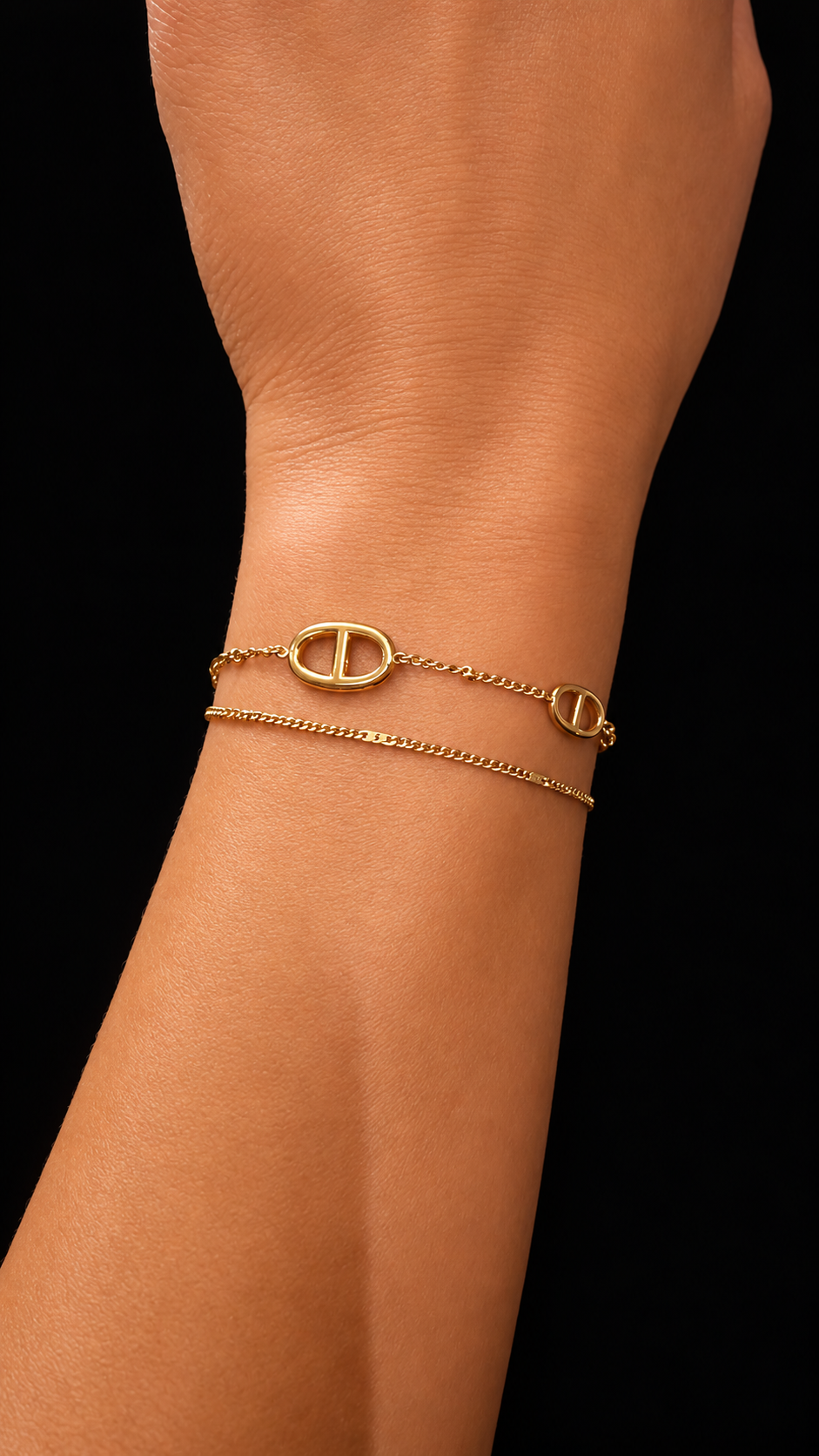 Bracelet aimée (doré)