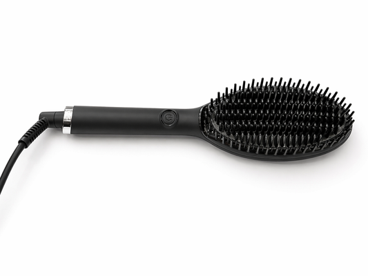 brosse lissante ghd, brosse chauffante, ghd glide+ , brosse lissante cheveux épais, lissage rapide, brosse chauffante professionnelle