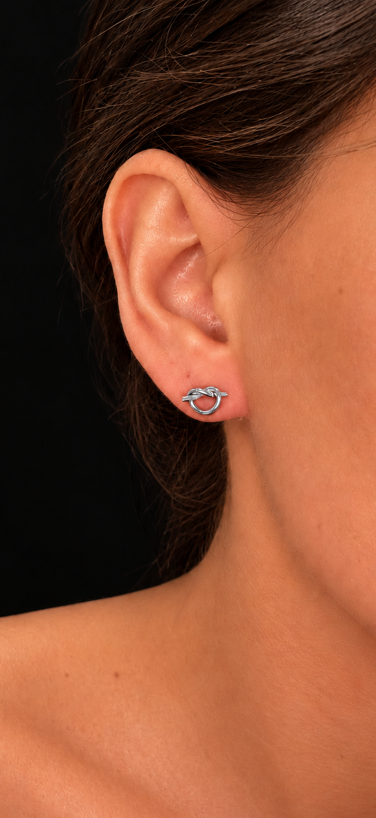 Boucle d’oreille Nayla (argenté)