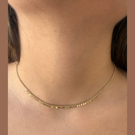 Collier Naima doré
