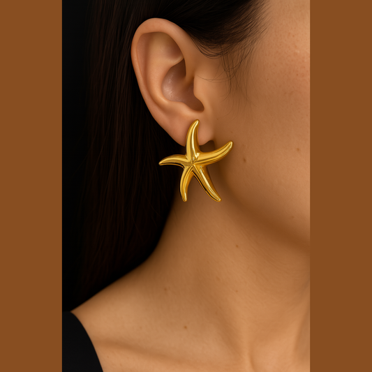 Boucles d’oreilles Moana (doré)