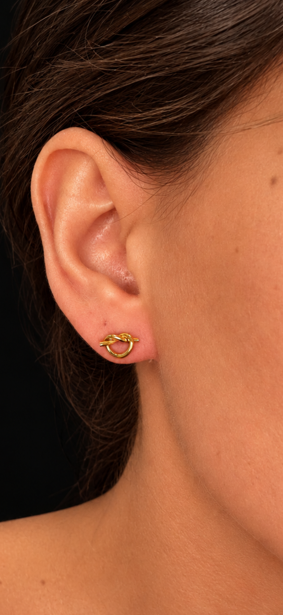 Boucles d’oreilles nicole (doré)
