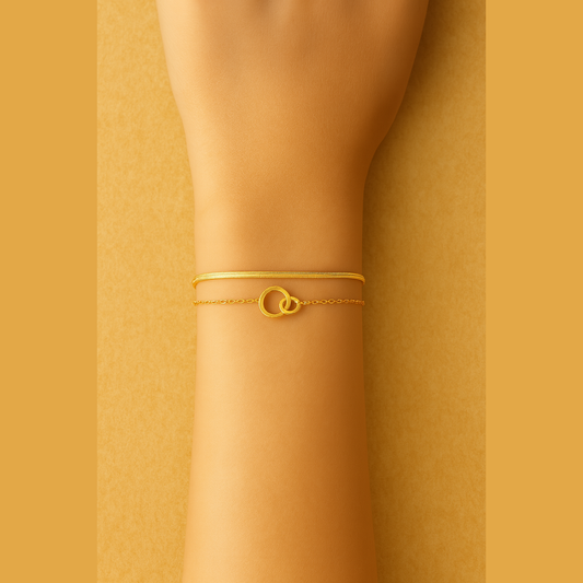 Bracelet Estelle doré