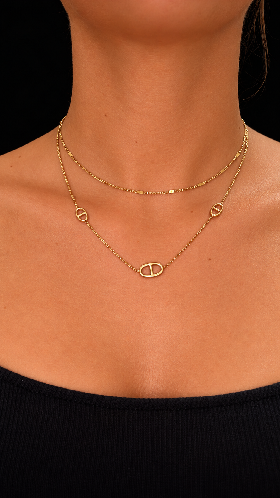 Collier Gulia (doré)