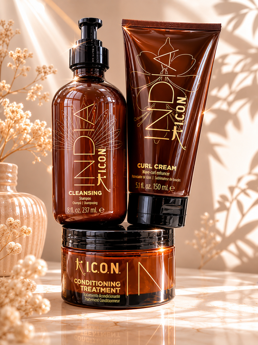 ICON – Routine Hydratation & Définition pour Cheveux Bouclés Fins à Moyens