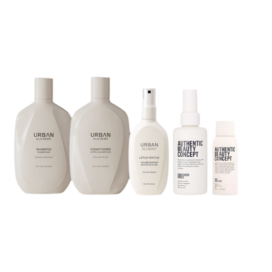 Routine cheveux fins sans volume