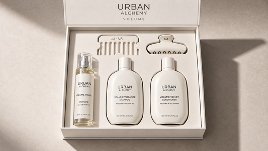 Coffret Urban Alchemy Volume Set – Volume & Brillance.  Édition limitée ✨ Disponible en précommande dès maintenant. Expédition à partir du 15 octobre. Quantités limitées.