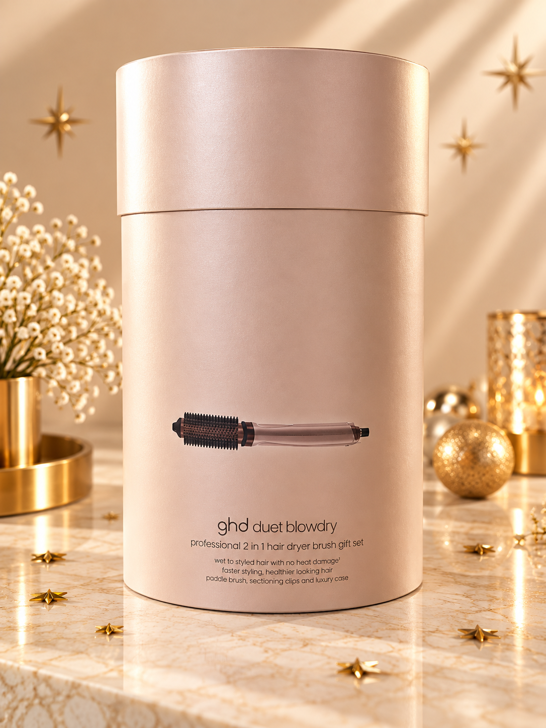Coffret Brosse Soufflante 2-en-1 ghd Duet Blowdry - Édition limitée ghd Cashmere