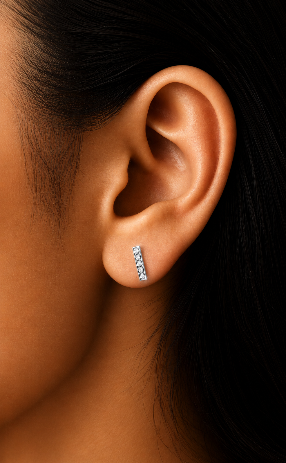 Boucles d’oreilles perlar (argenté)