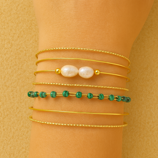 Bracelet nathanya doré