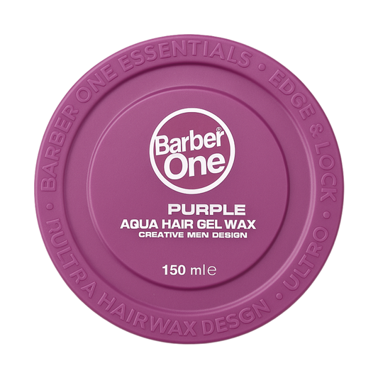 BARBER ONE PURPLE AQUA HAIR GEL WAX – 150ML