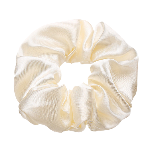 CHOUCHOU Satin De Soie Blanc Écru