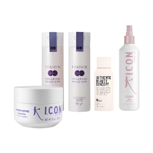 Routine cheveux racines grasses et longueurs sèches , toutes types de cheveux , dry shampoo offert