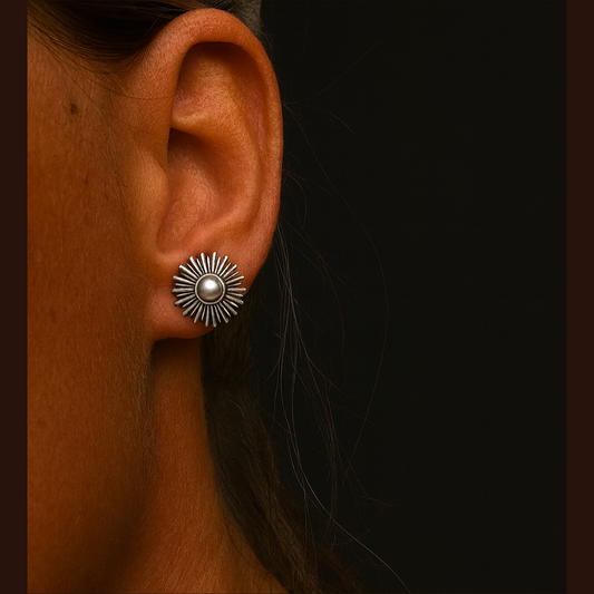 Boucle d’oreille Lindsay (argenté)