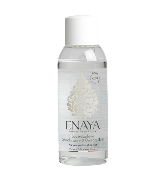 Eau micellaire rafraichissante & démaquillante ENAYA 45ML