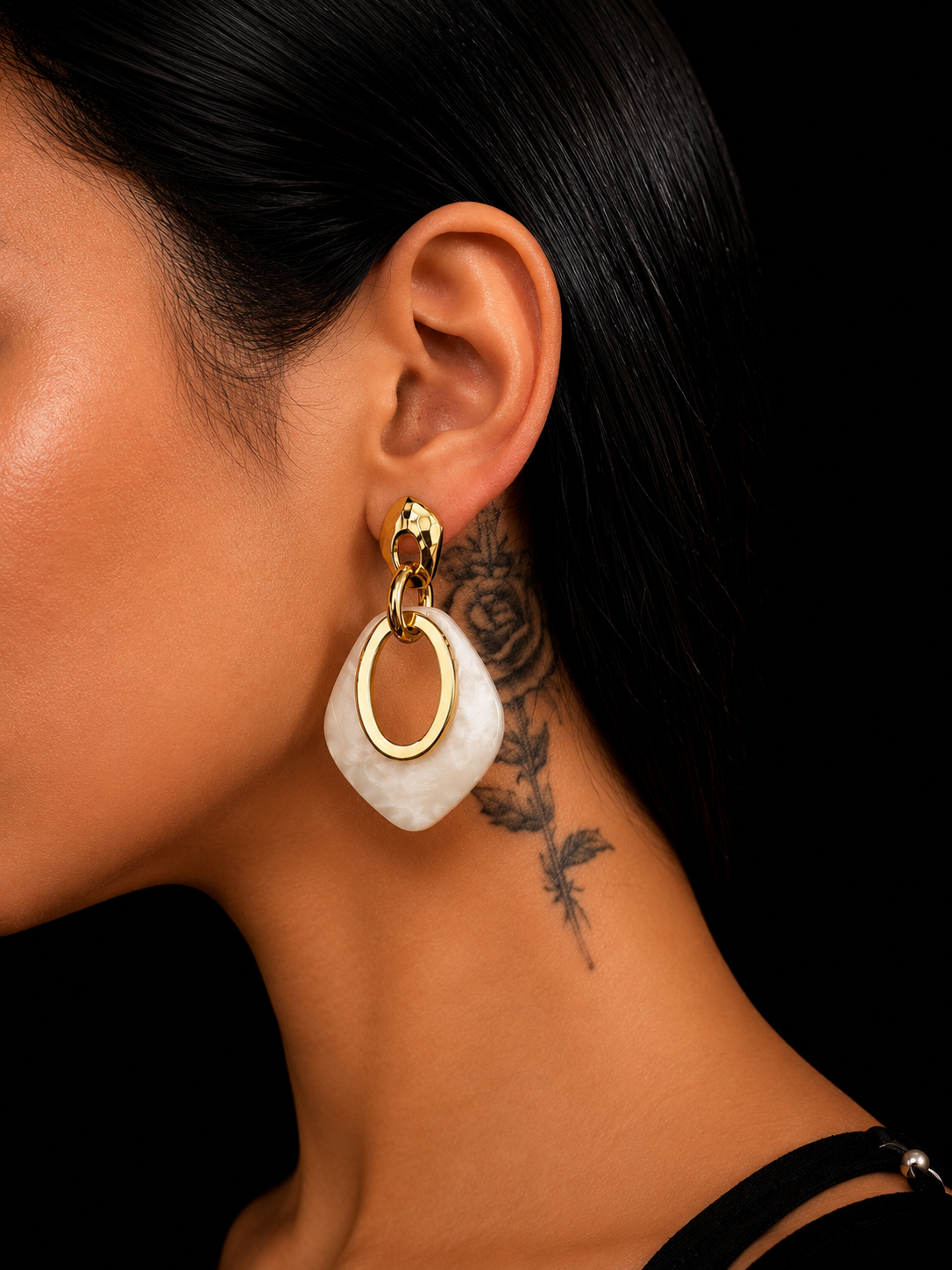 Boucles d’oreilles Moana (doré)