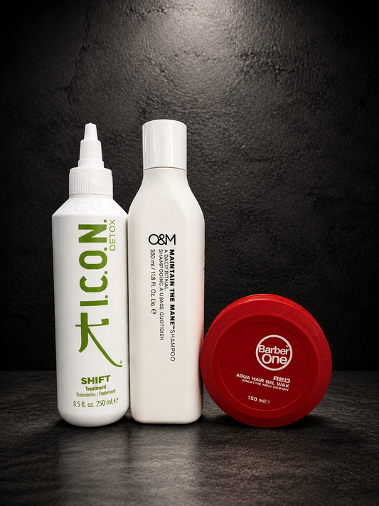 Routine homme cheveux