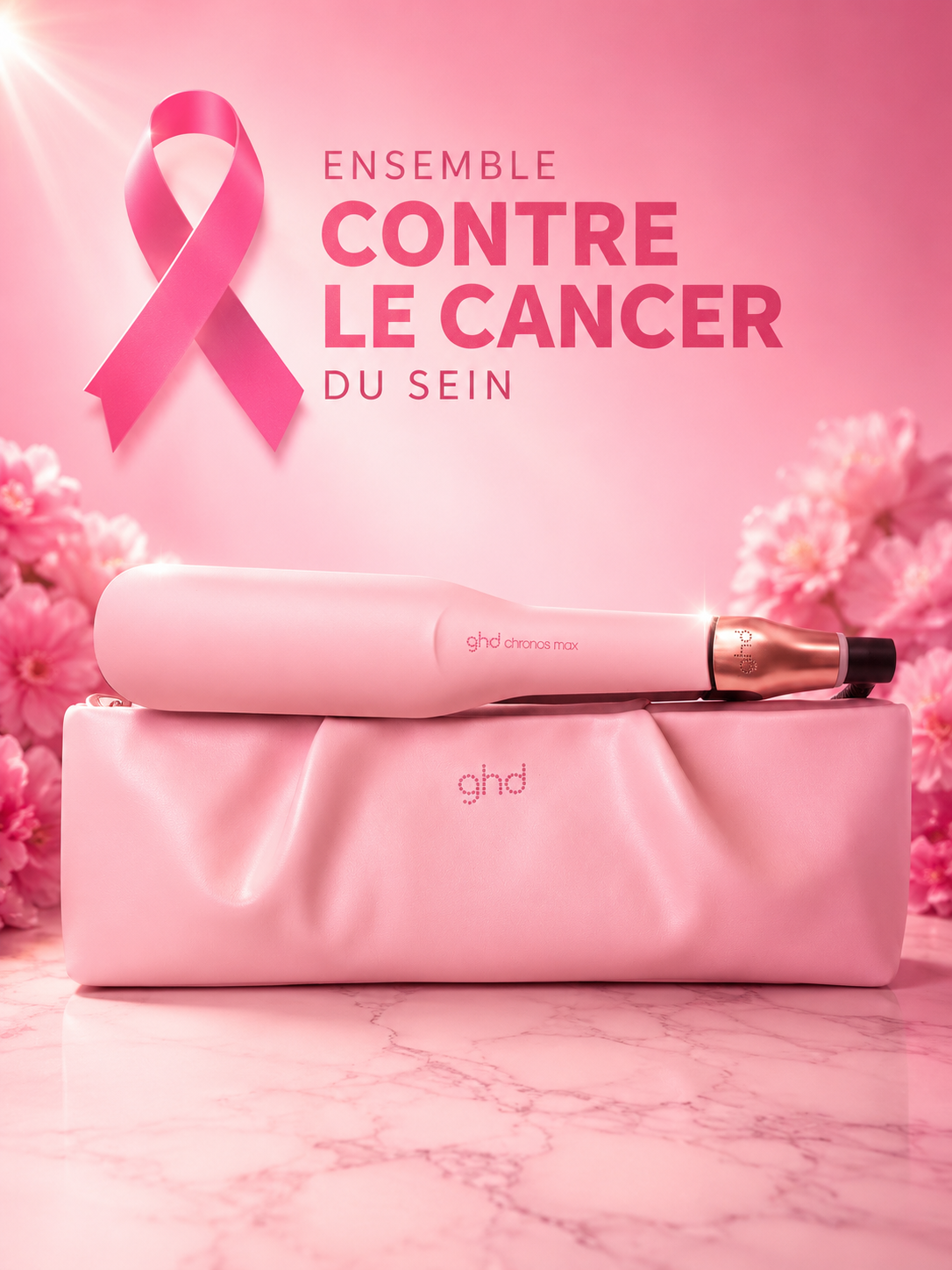 GHD chronos max limited edition dusted pink