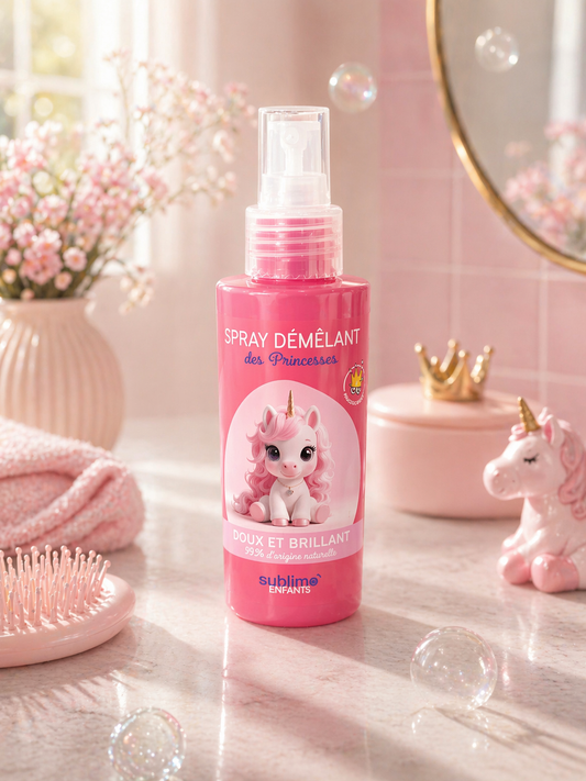 Spray démêlant enfant – Sublimo Enfants “Spray des Princesses