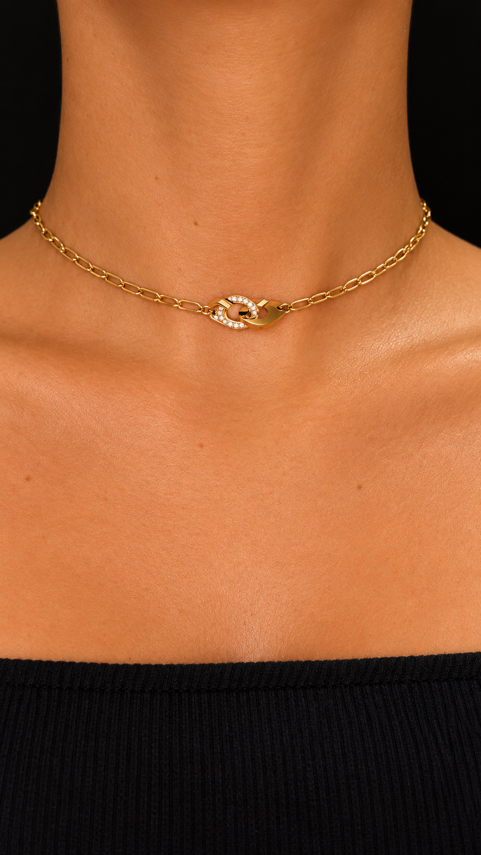 Collier Khaty (doré )
