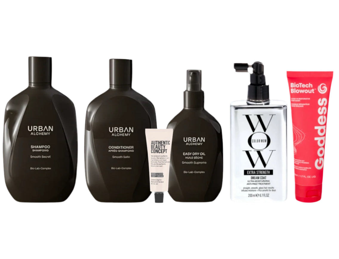 Routine cheveux gonflés et épais