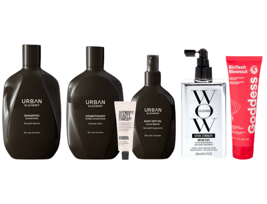 Routine cheveux gonflés et épais