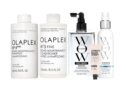 Routine cheveux fins et gonflés